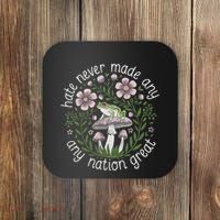 Subtle Anti Trump Hate Never Made Any Nation Great Coaster thumb 0