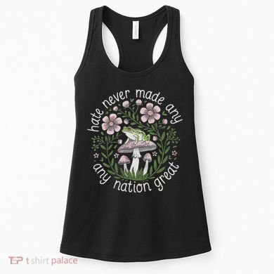 Subtle Anti Trump Hate Never Made Any Nation Great Women's Tank Top