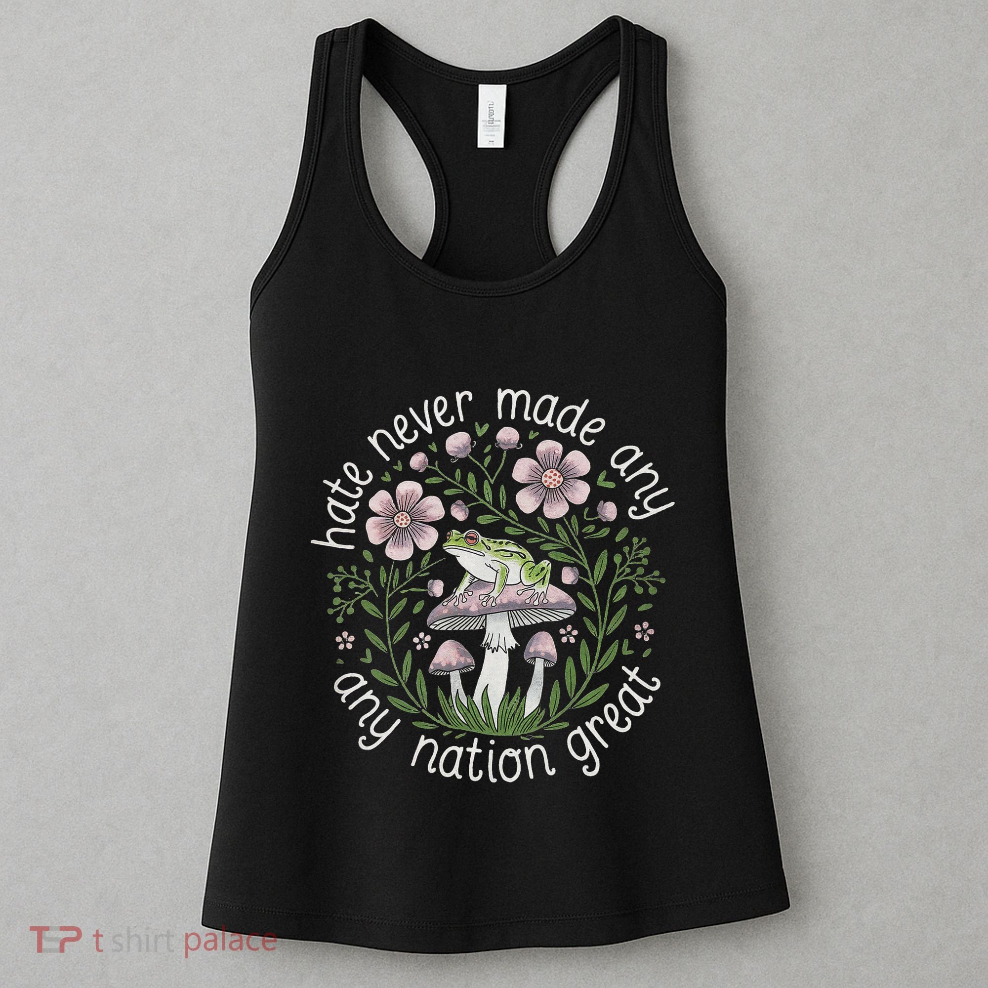 Subtle Anti Trump Hate Never Made Any Nation Great Women's Tank Top