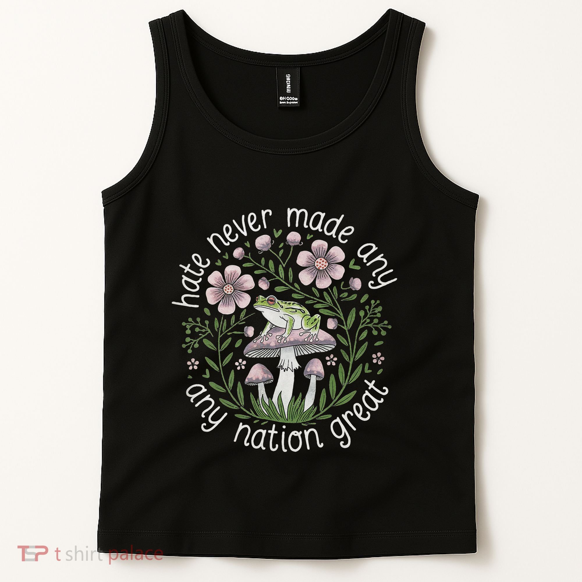 Subtle Anti Trump Hate Never Made Any Nation Great Tank Top