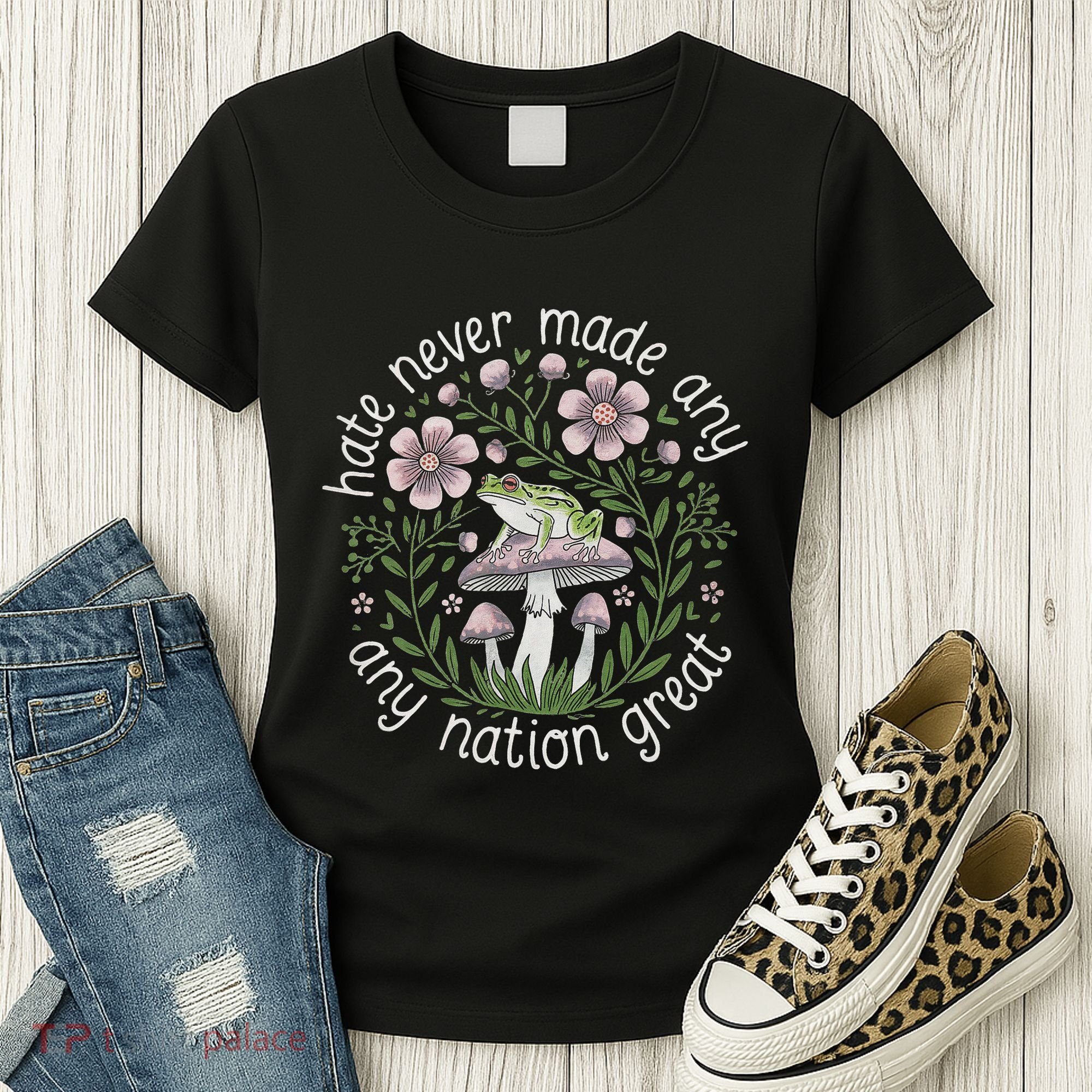 Subtle Anti Trump Hate Never Made Any Nation Great Women's T-Shirt