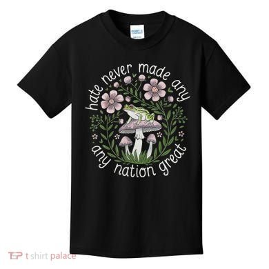 Subtle Anti Trump Hate Never Made Any Nation Great Kids T-Shirt