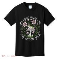 Subtle Anti Trump Hate Never Made Any Nation Great Kids T-Shirt thumb 0