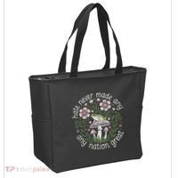 Subtle Anti Trump Hate Never Made Any Nation Great Tote Bag thumb 2