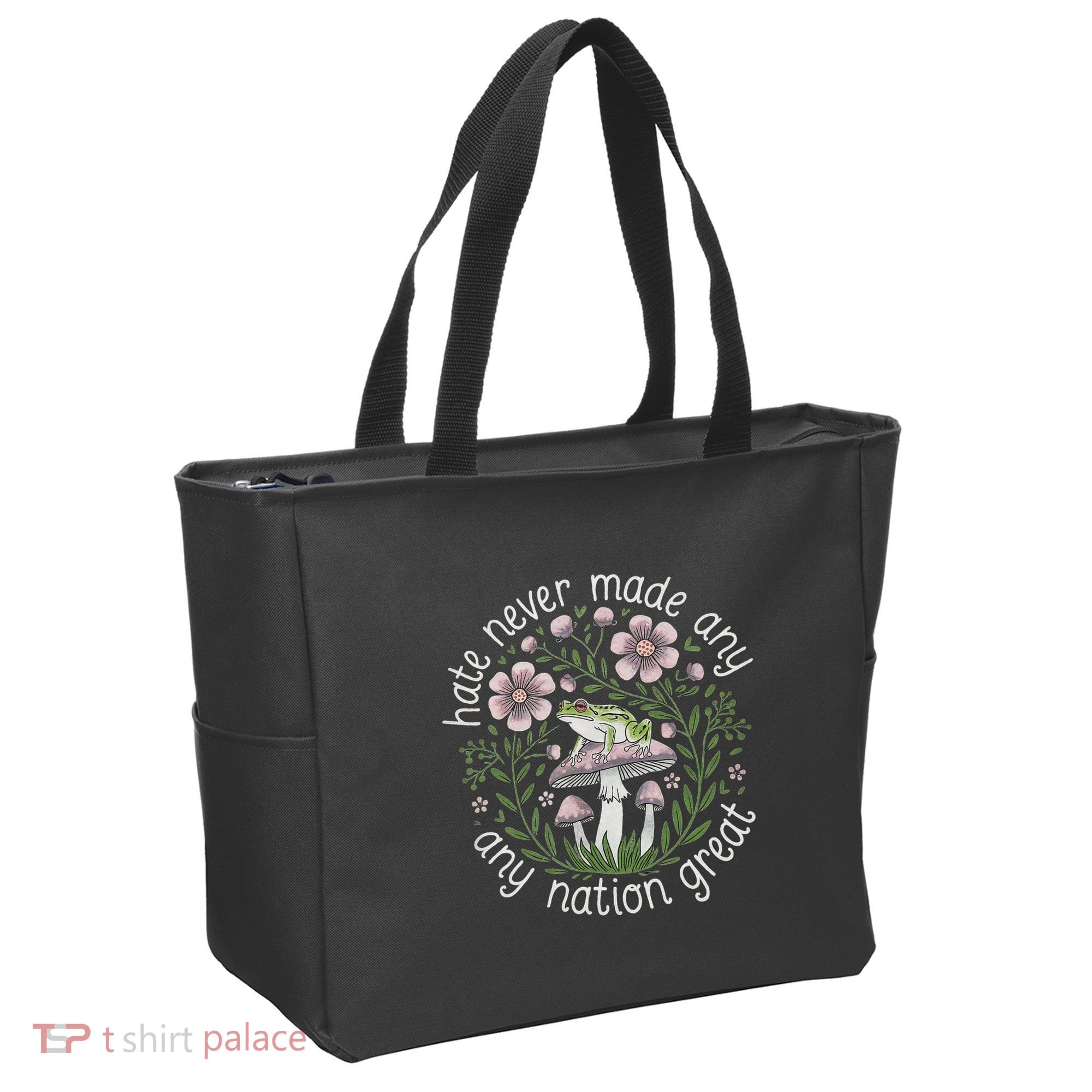 Subtle Anti Trump Hate Never Made Any Nation Great Tote Bag