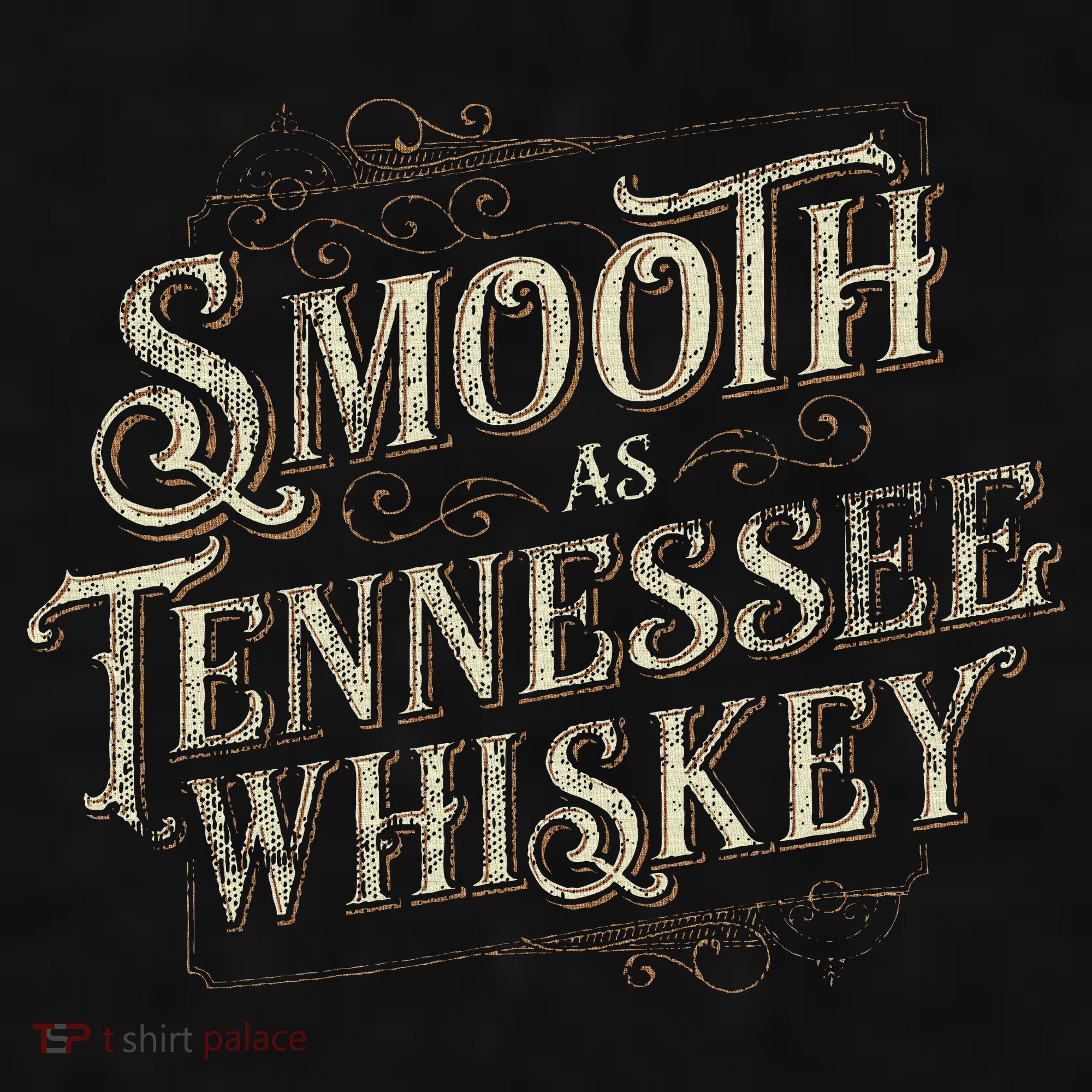 Smooth As Tennessee Whiskey Country Ladies PosiCharge Tri-Blend Wicking Tank