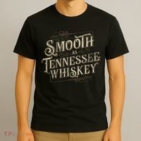 Smooth As Tennessee Whiskey Country T-Shirt thumb 3