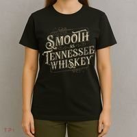 Smooth As Tennessee Whiskey Country T-Shirt thumb 4