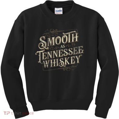 Smooth As Tennessee Whiskey Country Kids Sweatshirt