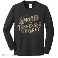 Smooth As Tennessee Whiskey Country Kids Long Sleeve Shirt thumb 0