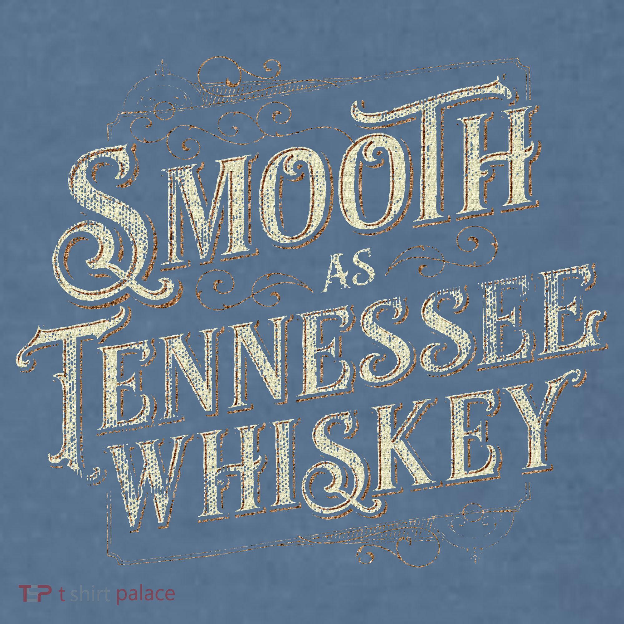 Smooth As Tennessee Whiskey Country Comfort Colors Garment-Dyed Hooded Sweatshirt