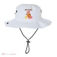 Save A Turkey Eat Pizza Funny Thanksgiving Bucket Hat thumb 0