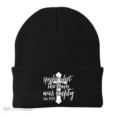 Spoiler Alert The Tomb Was Empty Easter Beanie