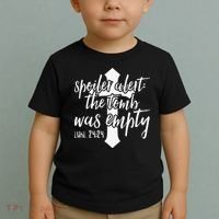 Spoiler Alert The Tomb Was Empty Easter Toddler T-Shirt thumb 2
