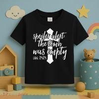 Spoiler Alert The Tomb Was Empty Easter Toddler T-Shirt thumb 3