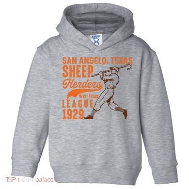 San Angelo Texas Sheep Herders Vintage Athletics Toddler Hoodie