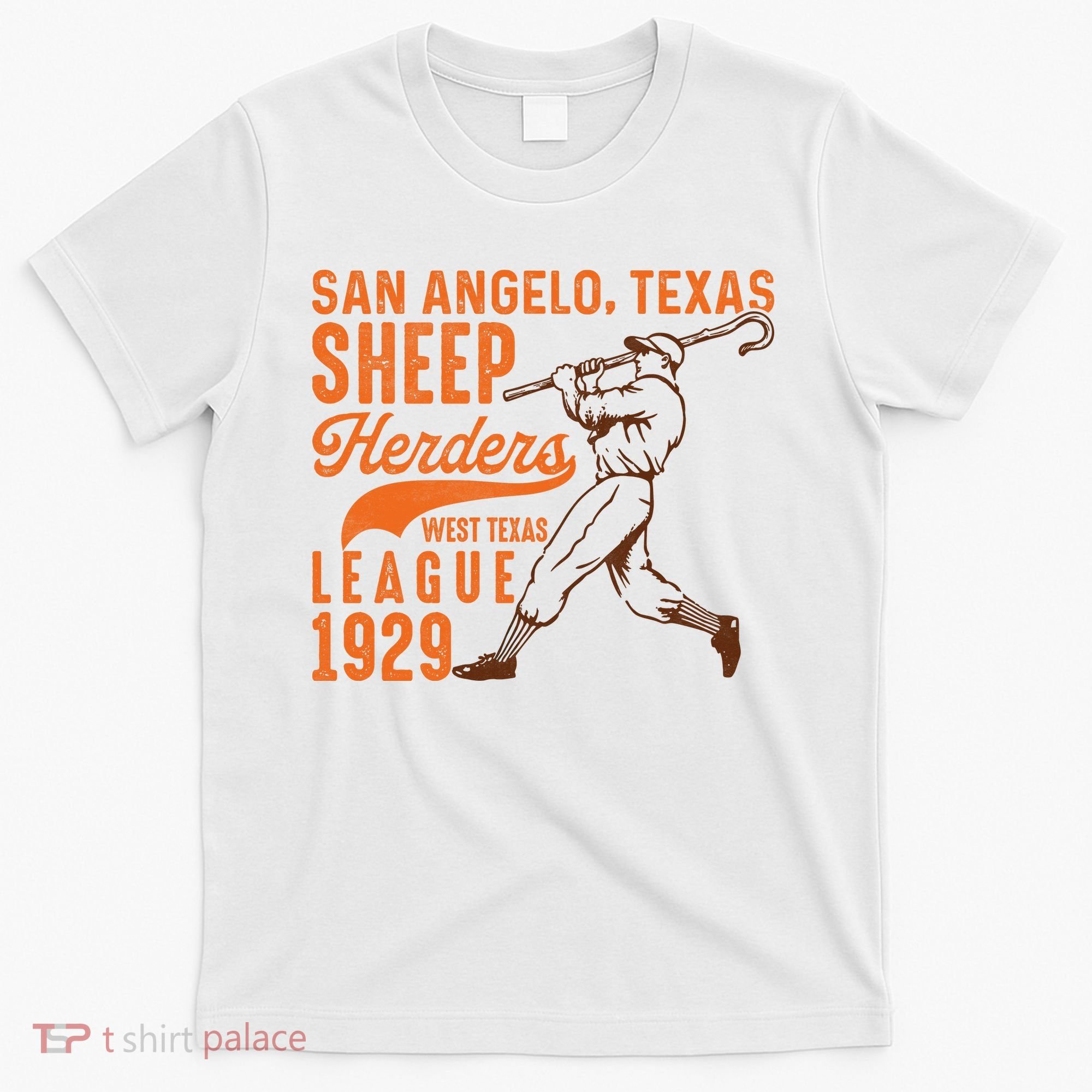San Angelo Texas Sheep Herders Vintage Athletics T-Shirt
