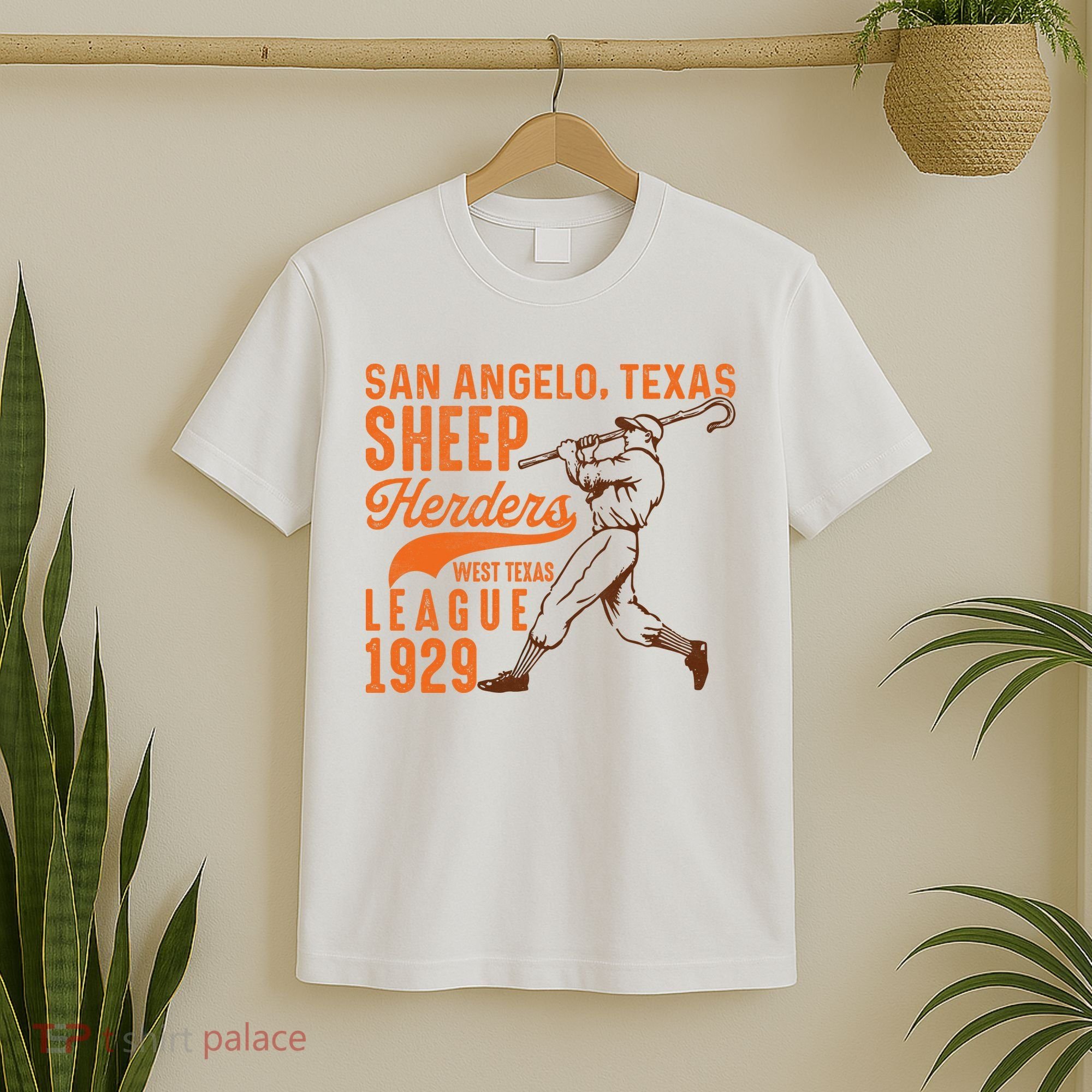 San Angelo Texas Sheep Herders Vintage Athletics T-Shirt
