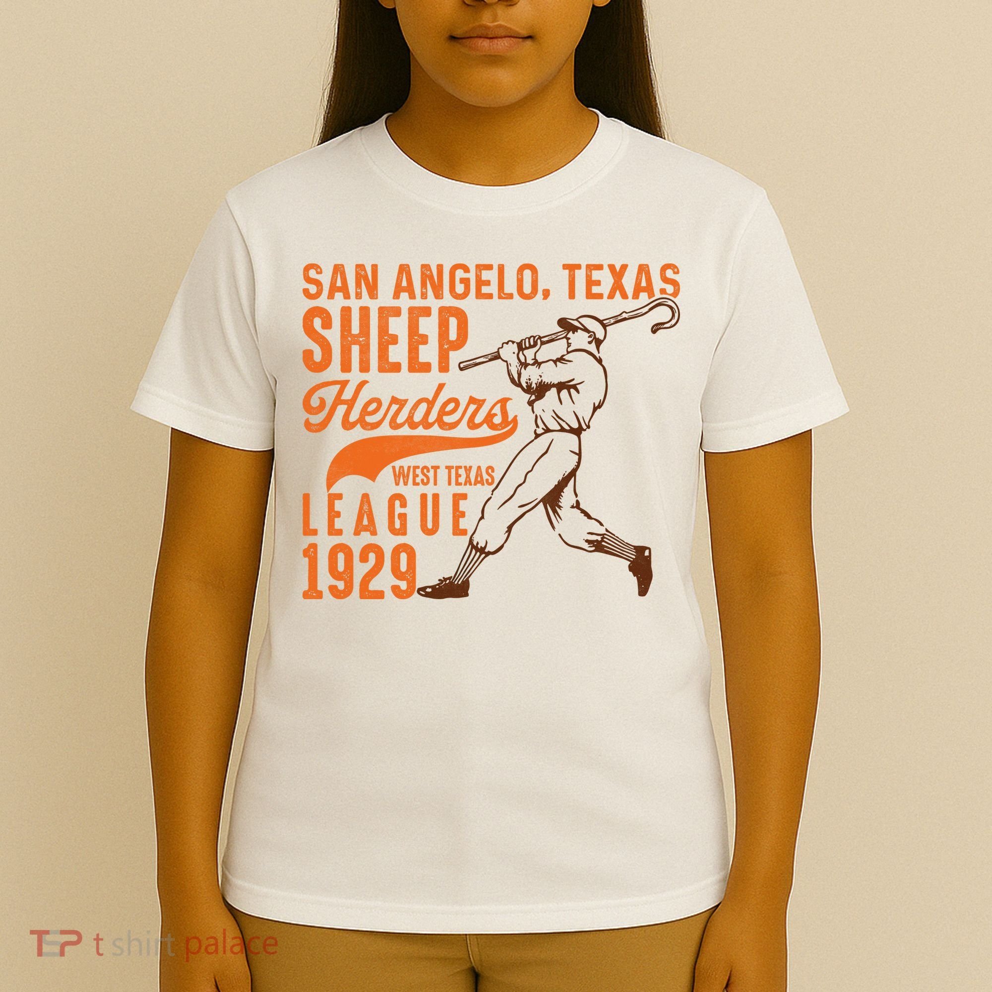 San Angelo Texas Sheep Herders Vintage Athletics T-Shirt