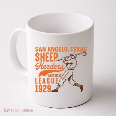 San Angelo Texas Sheep Herders Vintage Athletics Coffee Mug