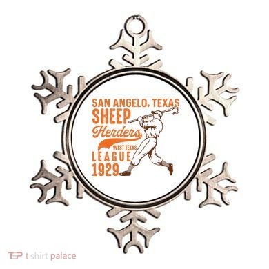 San Angelo Texas Sheep Herders Vintage Athletics Ornament