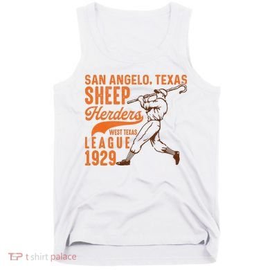 San Angelo Texas Sheep Herders Vintage Athletics Tank Top