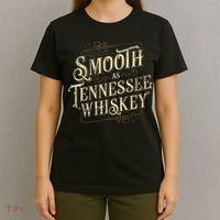 Smooth As Tennessee Whiskey Country T-Shirt thumb 4
