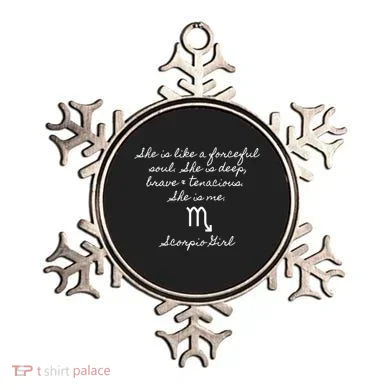 Scorpio Astrology Traits Gift Ornament