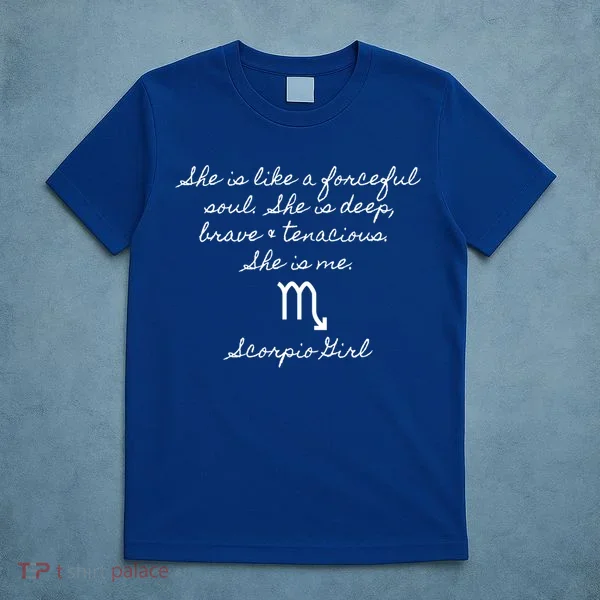 Scorpio Astrology Traits Gift T-Shirt