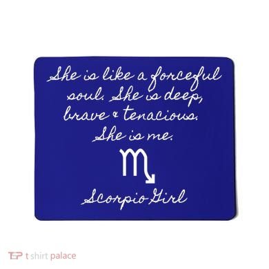 Scorpio Astrology Traits Gift Mousepad