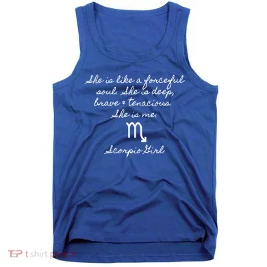 Scorpio Astrology Traits Gift Tank Top