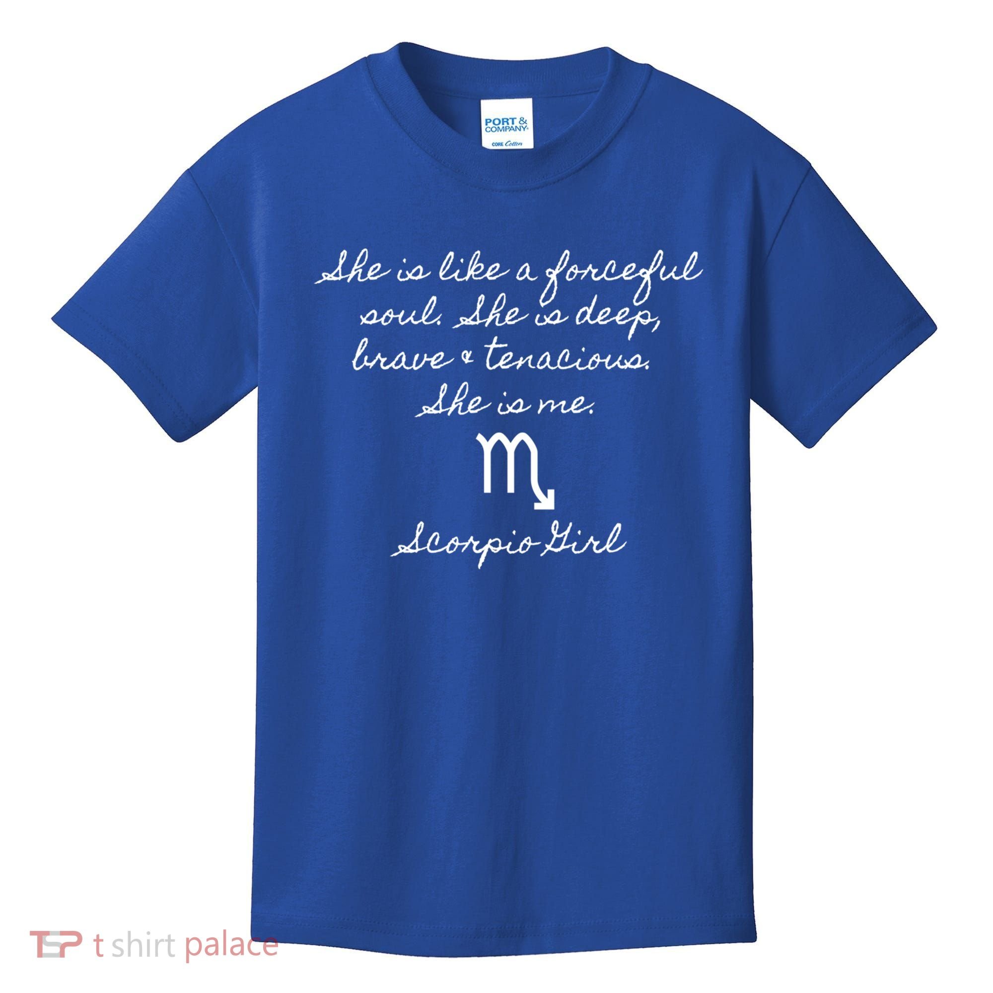 Scorpio Astrology Traits Gift Kids T-Shirt