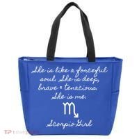 Scorpio Astrology Traits Gift Tote Bag thumb 0
