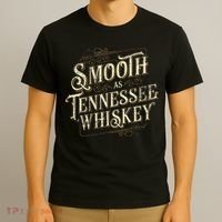 Smooth As Tennessee Whiskey Country T-Shirt thumb 3