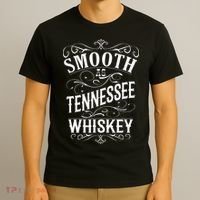 Smooth As Tennessee Whiskey T-Shirt thumb 3