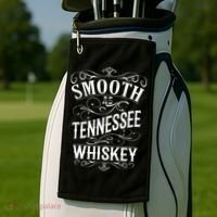 Smooth As Tennessee Whiskey Golf Towel thumb 2