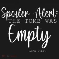Spoiler Alert The Tomb Was Empty Luke 24:24 Toddler Hoodie thumb 2