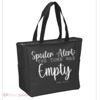 Spoiler Alert The Tomb Was Empty Luke 24:24 Tote Bag thumb 2