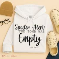 Spoiler Alert The Tomb Was Empty Luke 24:24 Hoodie thumb 4