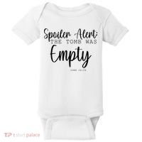 Spoiler Alert The Tomb Was Empty Luke 24:24 Baby Bodysuit thumb 0