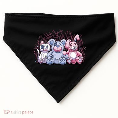 Stuffed Animals Trio USA-Made Doggie Bandana