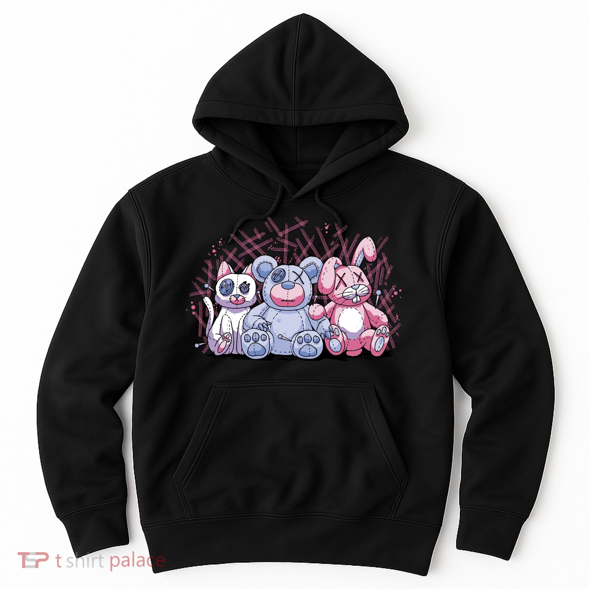 Stuffed Animals Trio Hoodie