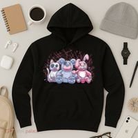 Stuffed Animals Trio Hoodie thumb 3