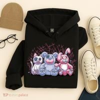 Stuffed Animals Trio Hoodie thumb 4