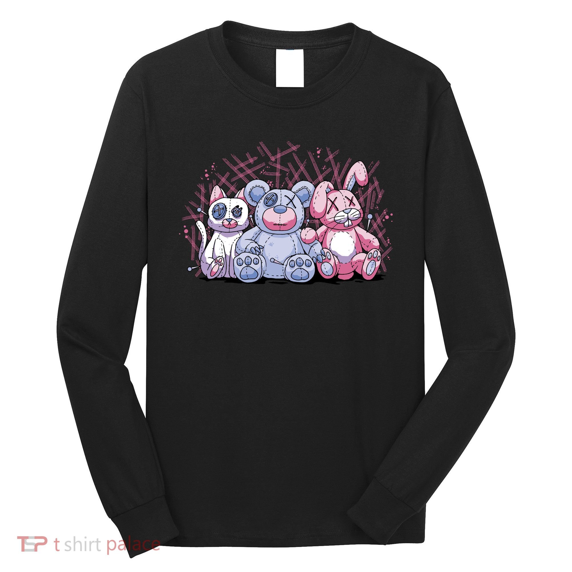 Stuffed Animals Trio Long Sleeve Shirt