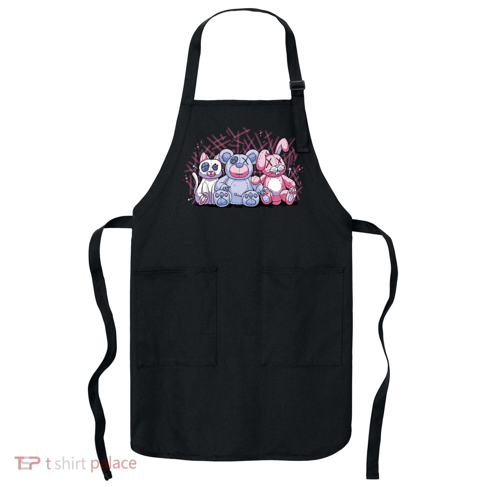 Stuffed Animals Trio Apron