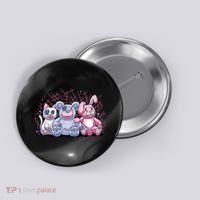 Stuffed Animals Trio Button thumb 0
