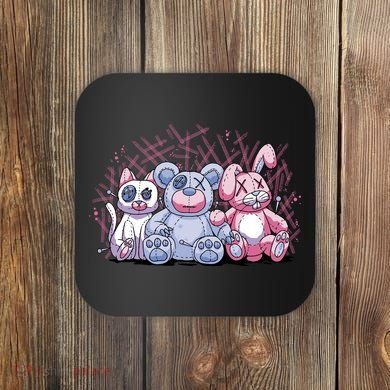 Stuffed Animals Trio Coaster