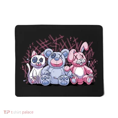 Stuffed Animals Trio Mousepad
