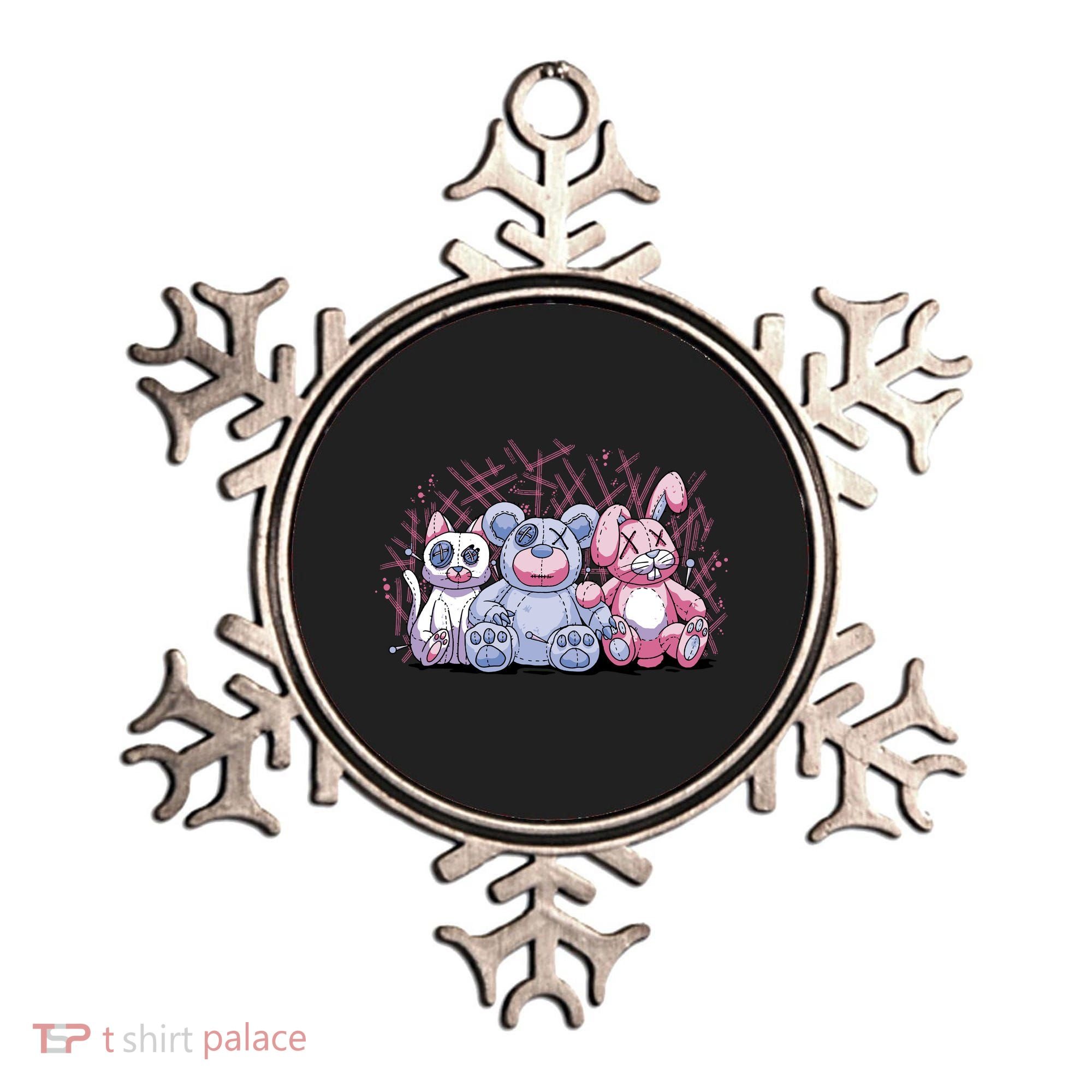 Stuffed Animals Trio Ornament